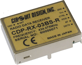 CDP-RX-03BS-R- 434.075 MHz