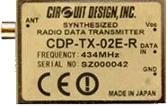 CDP-Tx-02E-R-434 MHz - 11 Channels