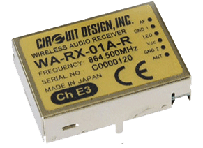 WA-RX-01-R-863 MHz-15 Channels